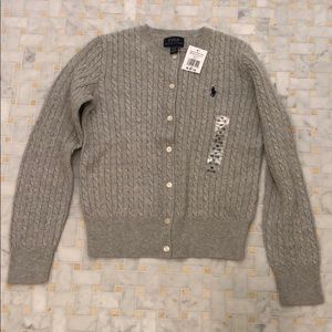 Polo Ralph Lauren cardigan NWT 8-10